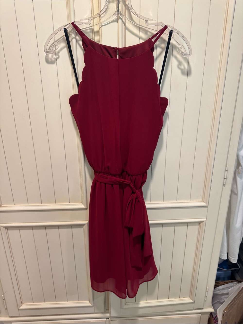 BCX Red Burgundy Dress, Size Small, Like New